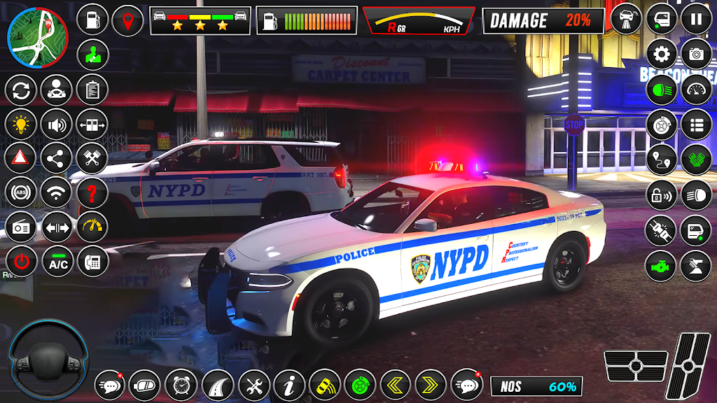 Police Car Chase: Car Games 3D ဖန်သားပြင်ဓာတ်ပုံ 1