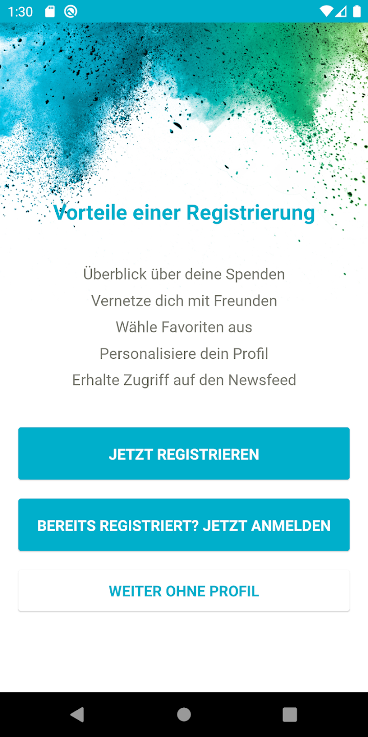 I do – die Community für Spenden Captura de tela 2