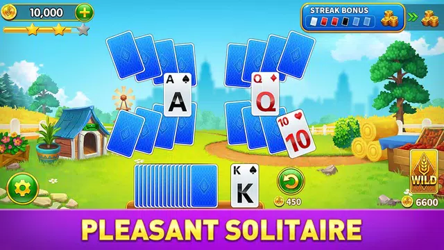 Solitaire Tripeaks: Idle Farm Ekran Görüntüsü 0