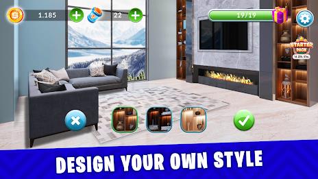 Makeover Empire: Coin & Design Tangkapan skrin 1