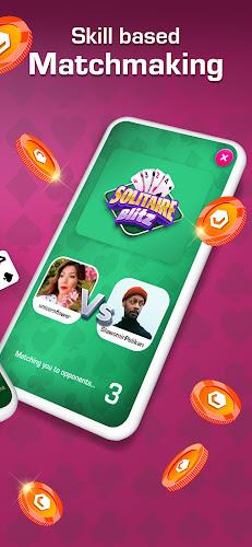 Solitaire Blitz - Earn Rewards ภาพหน้าจอ 1