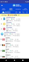 AirVPN Eddie Client GUI स्क्रीनशॉट 3