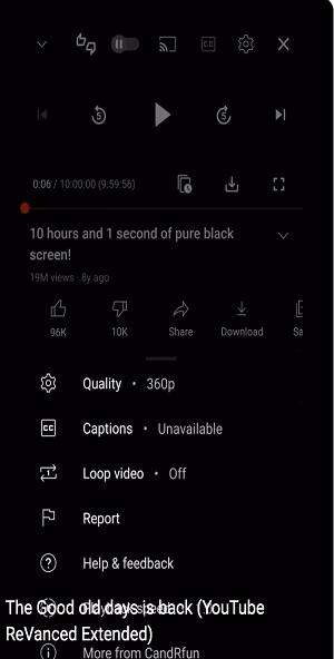 YouTube Revanced APK nueva versión