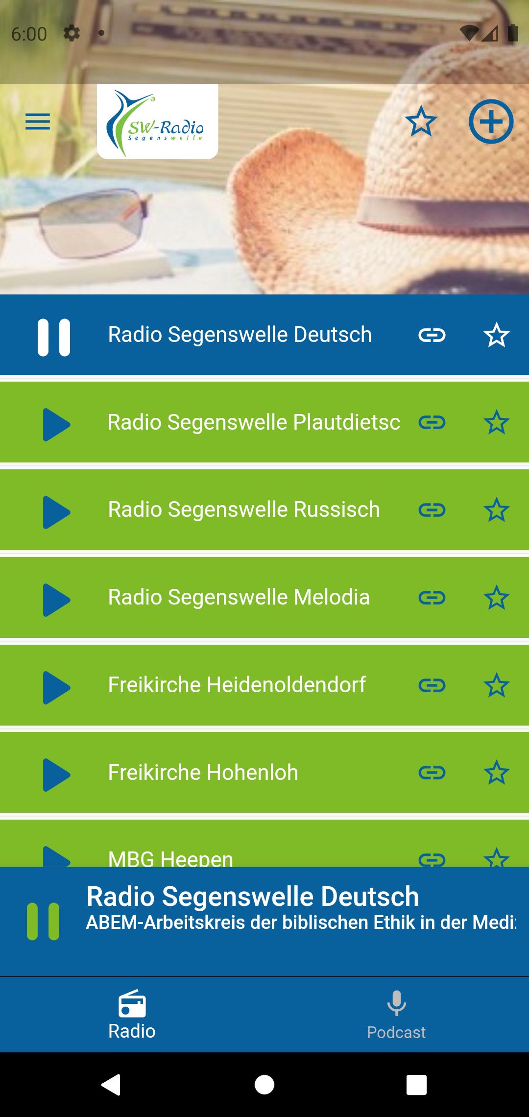 Radio Segenswelle Zrzut ekranu 0