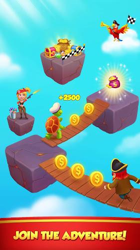 Coin Rush - Pirate GO! Schermafbeelding 1