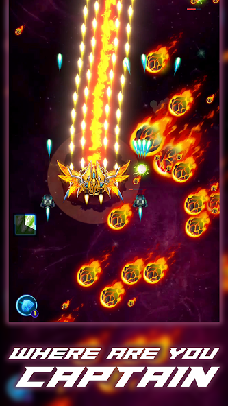 Galaxy Squad: Space Shooter Mod Ảnh chụp màn hình 1