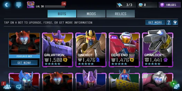 TRANSFORMERS: Forged to Fight Tangkapan skrin 1