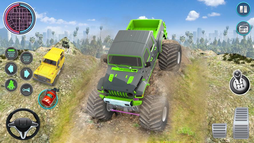 Monster Truck Off Road Racing 螢幕截圖 1