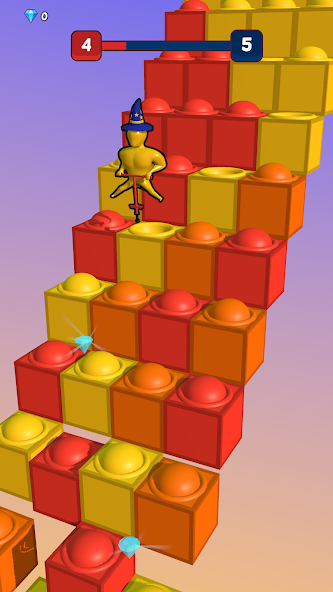 Pop It Run! 3D Mod Скриншот 0