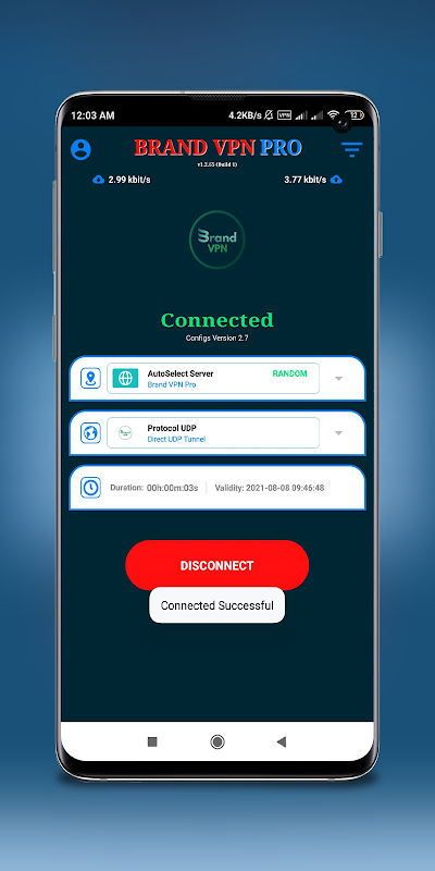 Brand VPN Pro Schermafbeelding 2