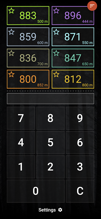 Schermata ALL - HLL Artillery Calculator 1