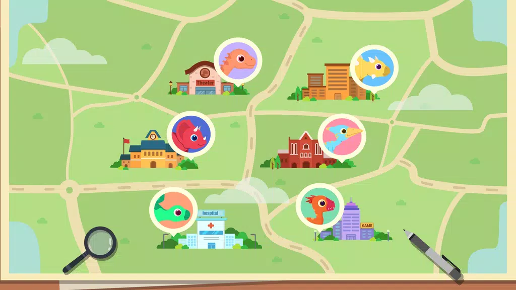 Dinosaur Police:Games for kids Zrzut ekranu 1