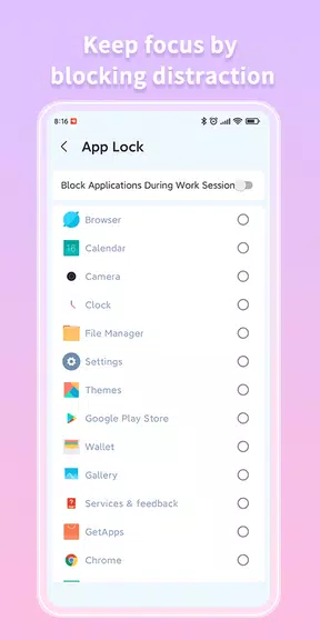 Brain Focus Productivity Timer ภาพหน้าจอ 3