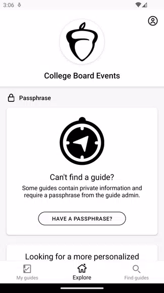 College Board Events Screenshot 0