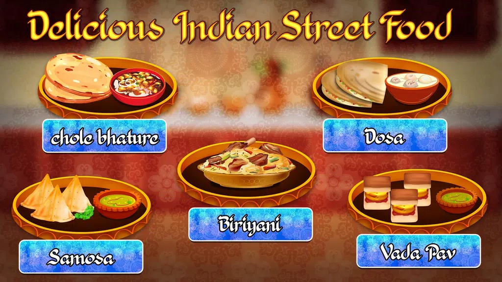 Indian Street Food Recipes Captura de pantalla 2