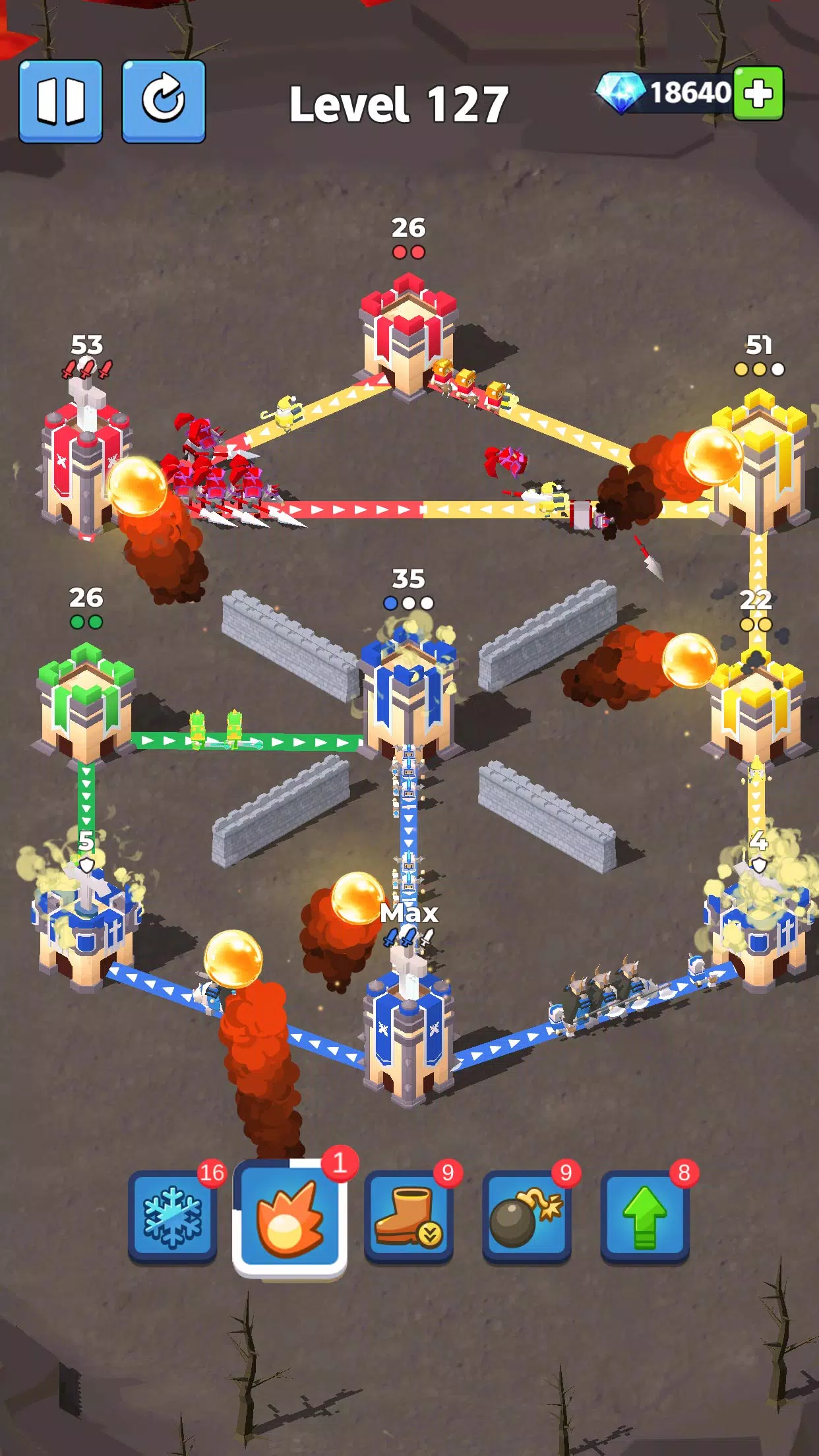 Conquer the Tower 2: War Games Tangkapan skrin 3