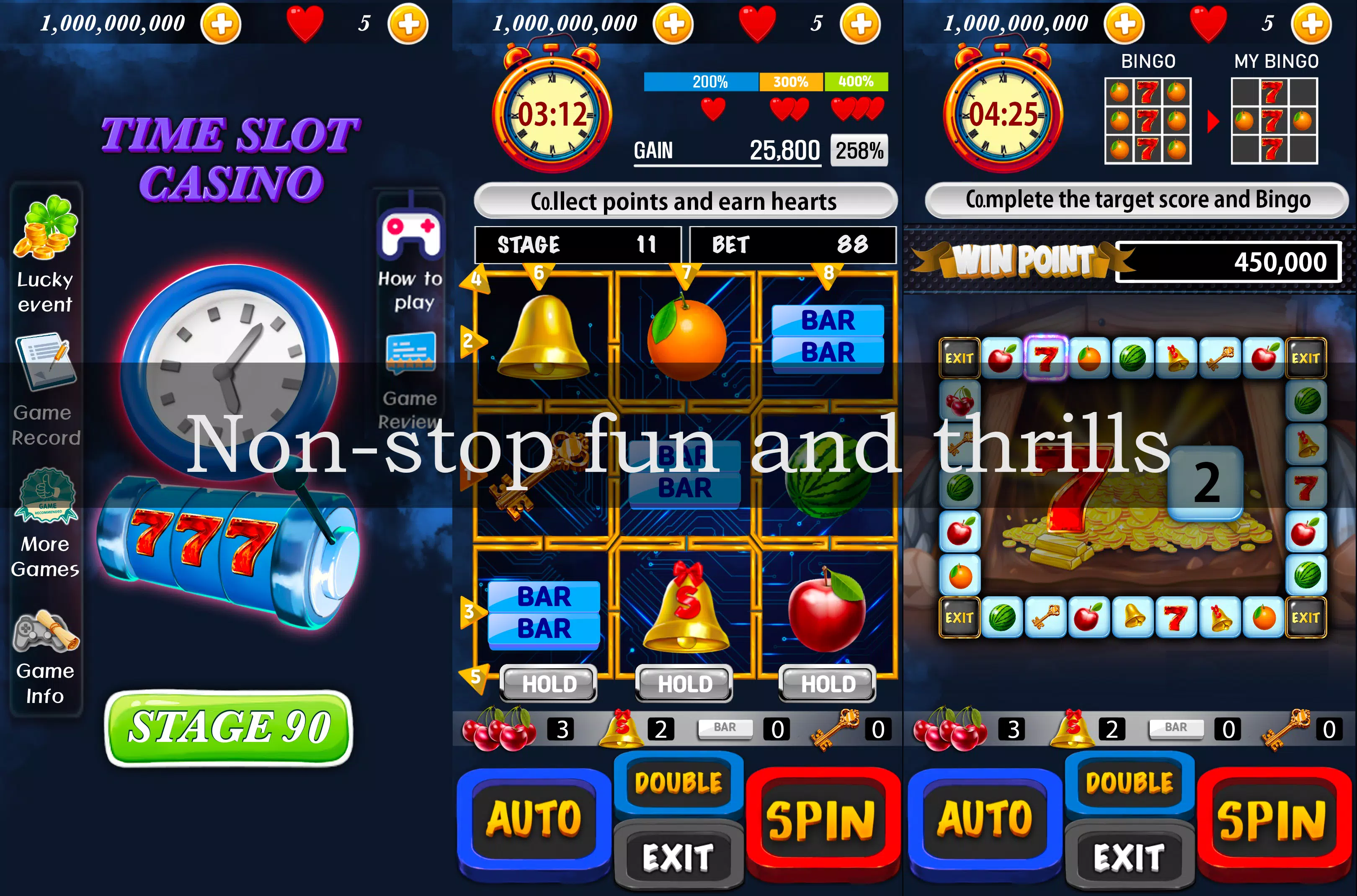 Time slot Casino : The Mission স্ক্রিনশট 2