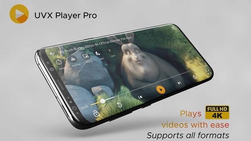 UVX Player Pro Tangkapan skrin 0