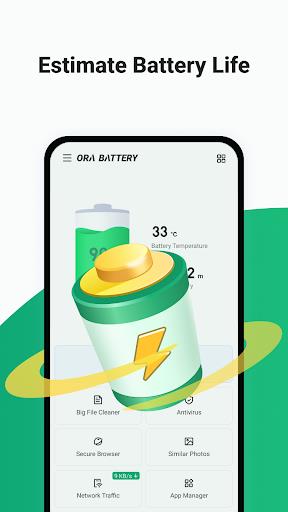 Ora Battery, Cleaner Antivirus स्क्रीनशॉट 0