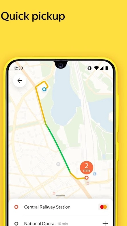 Yandex Go: taxi and delivery スクリーンショット 0