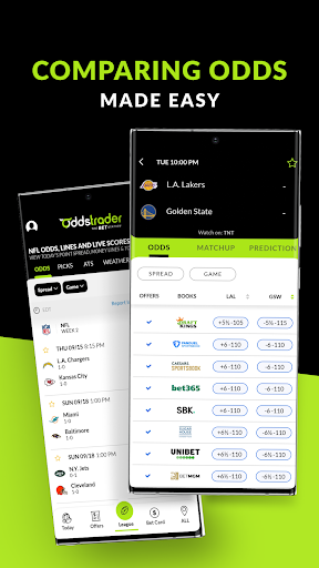 OddsTrader: Sports Betting ဖန်သားပြင်ဓာတ်ပုံ 1