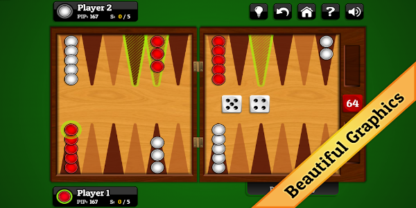 247 Backgammon 螢幕截圖 1