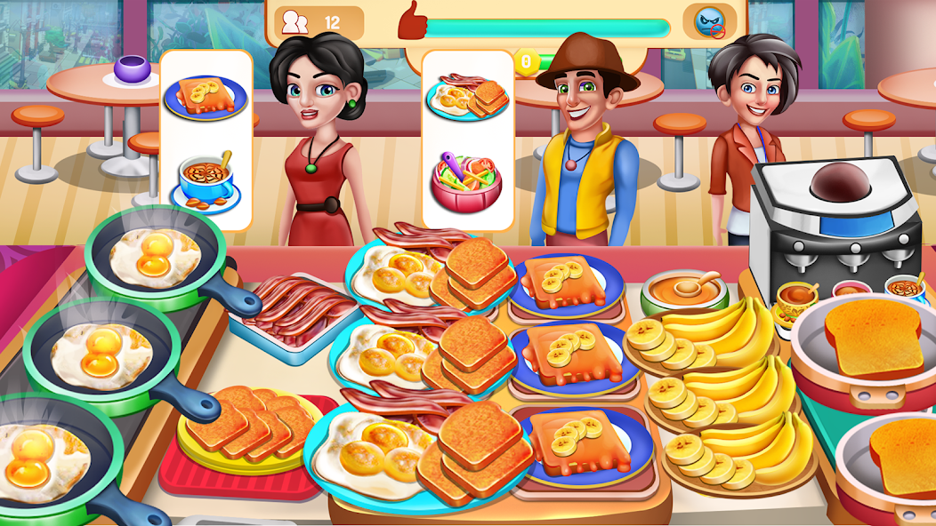 Cooking Food: Time Management Mod 스크린샷 2