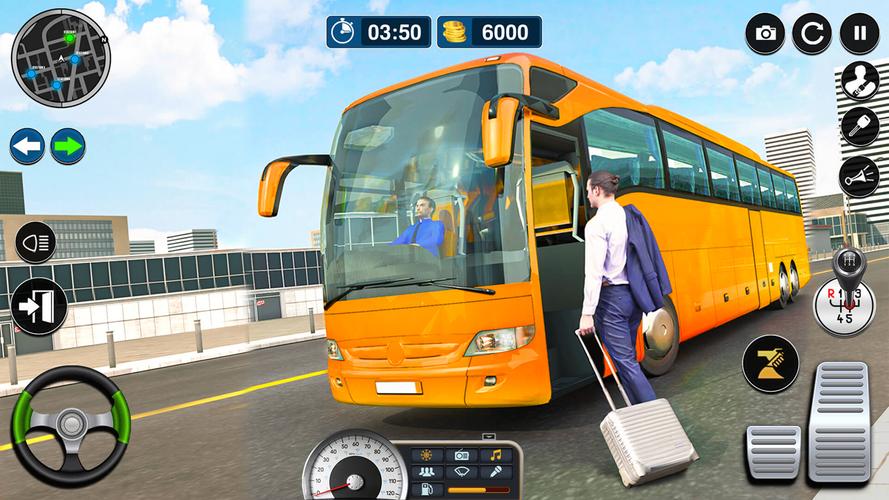 Bus Simulator Game: Coach Game Ekran Görüntüsü 1