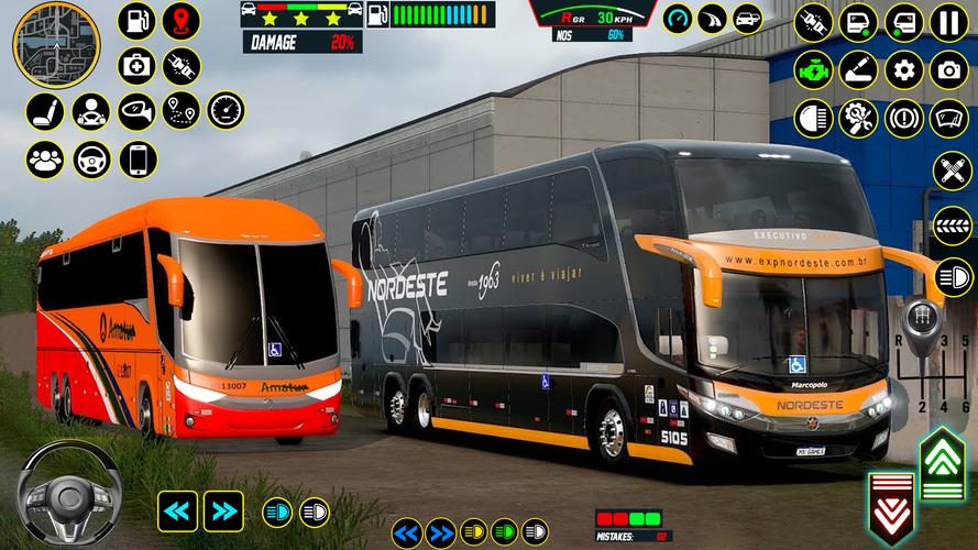 Bus Games 2023 Coach Bus Game 螢幕截圖 2
