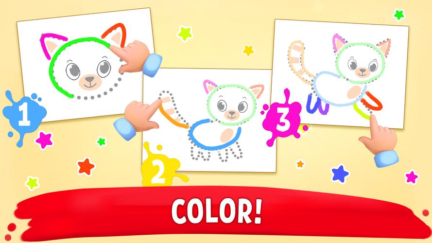 Coloring book Games for kids 2 স্ক্রিনশট 2