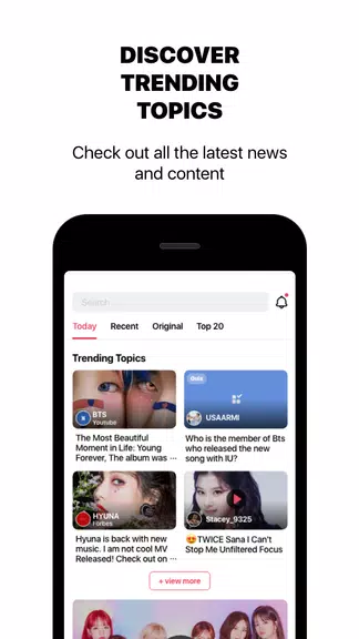 theQoos: K-Pop News, Friends, Music & Community スクリーンショット 2