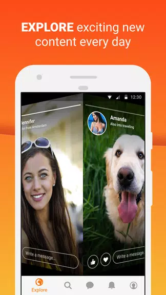 Zorpia - Chat with new people around the world 螢幕截圖 1