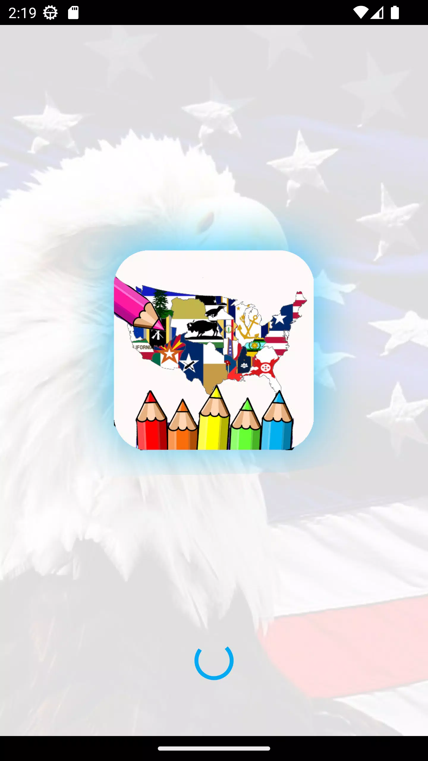 coloring flag of U.S. state Captura de pantalla 1