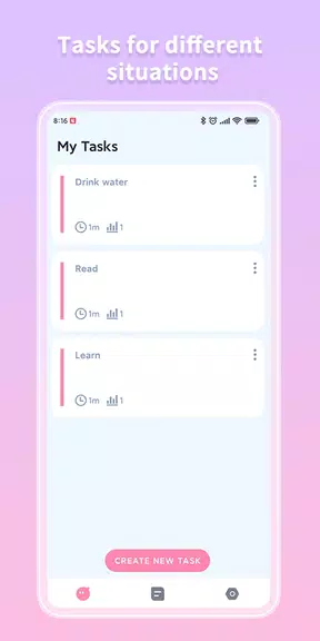 Brain Focus Productivity Timer ภาพหน้าจอ 1
