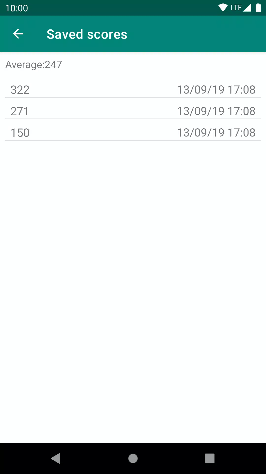 Yatzy score 螢幕截圖 1