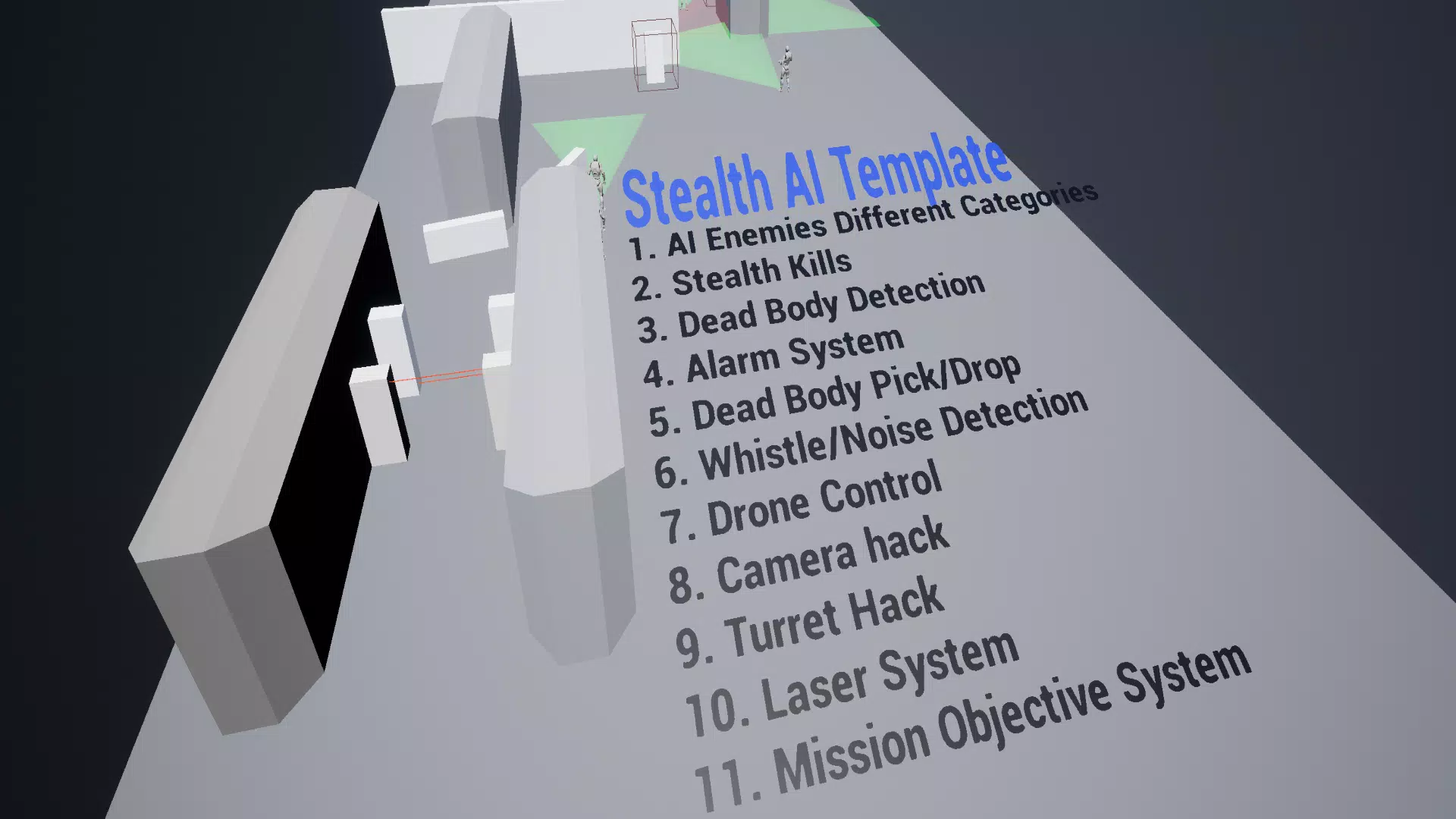 Unreal Engine Stealth AI スクリーンショット 1