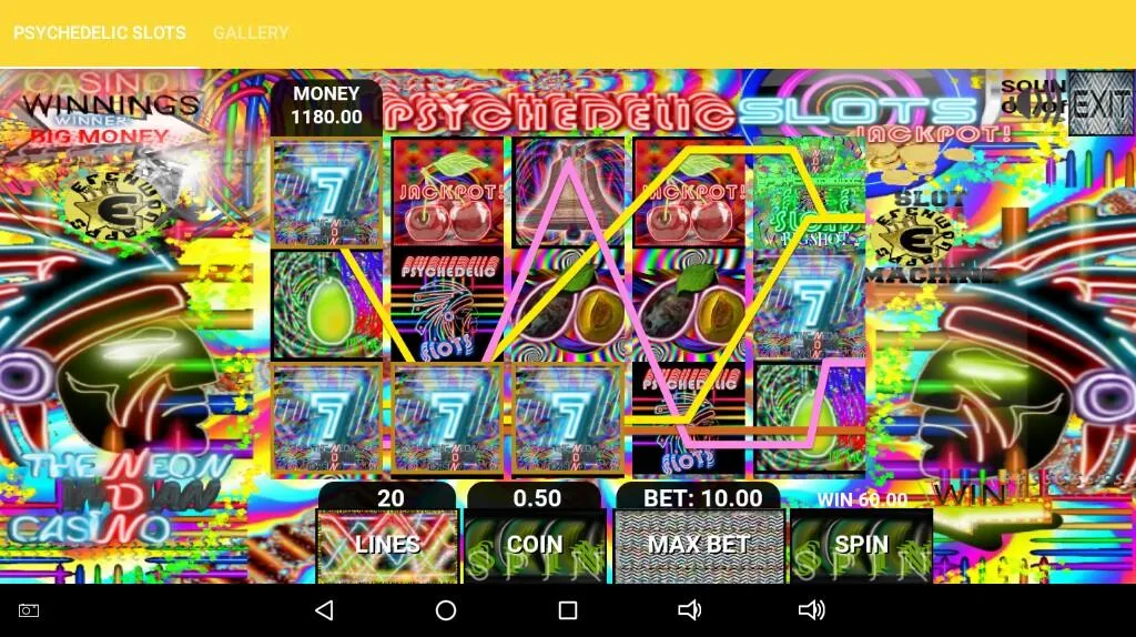 Psychedelic Slots 螢幕截圖 3