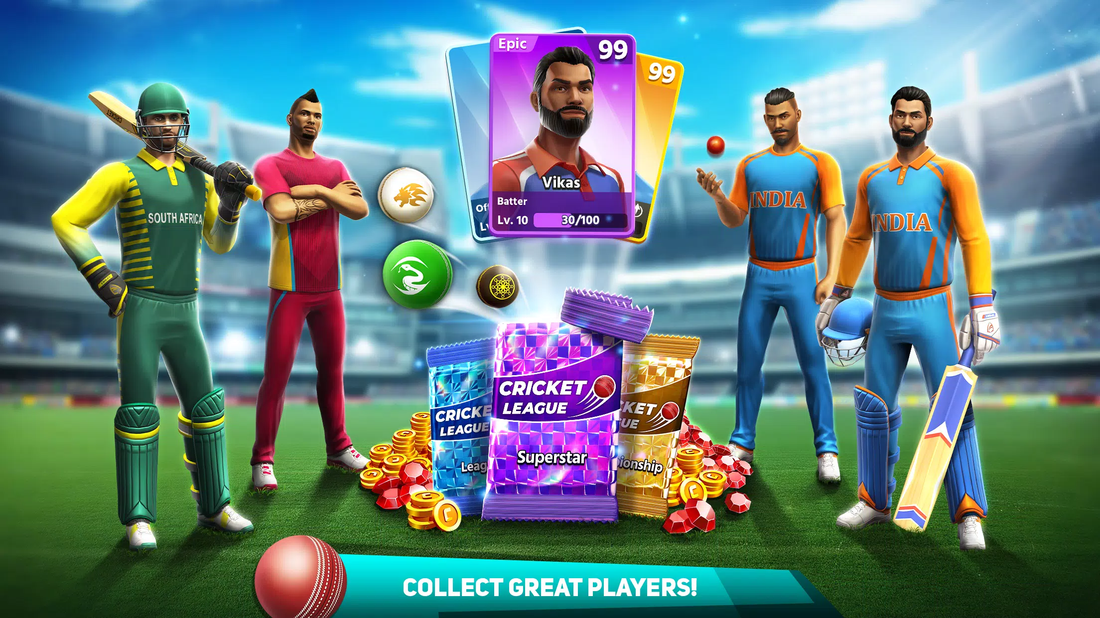 Cricket League Captura de pantalla 3