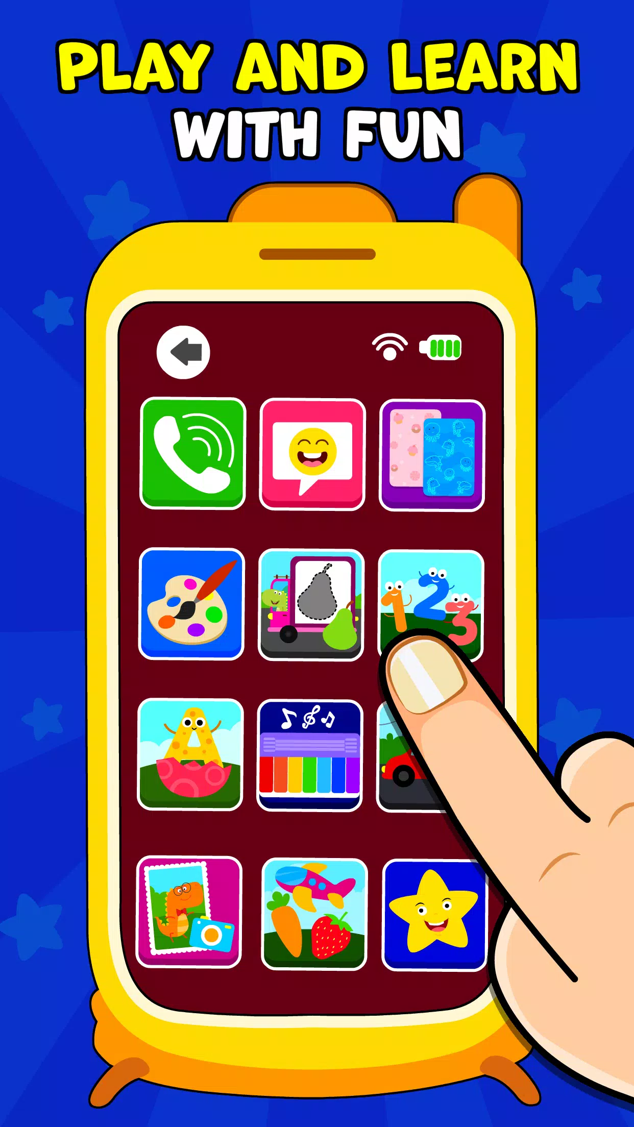 Baby Games: Phone For Kids App Скриншот 0