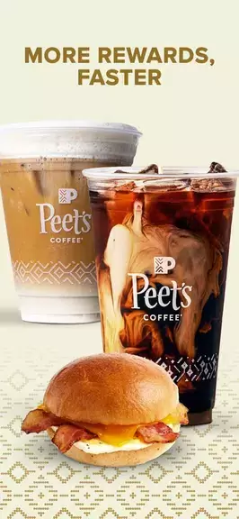 Peet's Coffee: Earn Rewards ภาพหน้าจอ 1