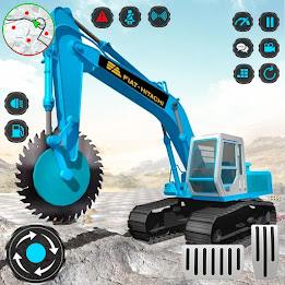 Heavy Excavator Rock Mining Tangkapan skrin 0