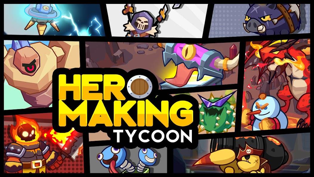 Hero Making Tycoon Mod स्क्रीनशॉट 0