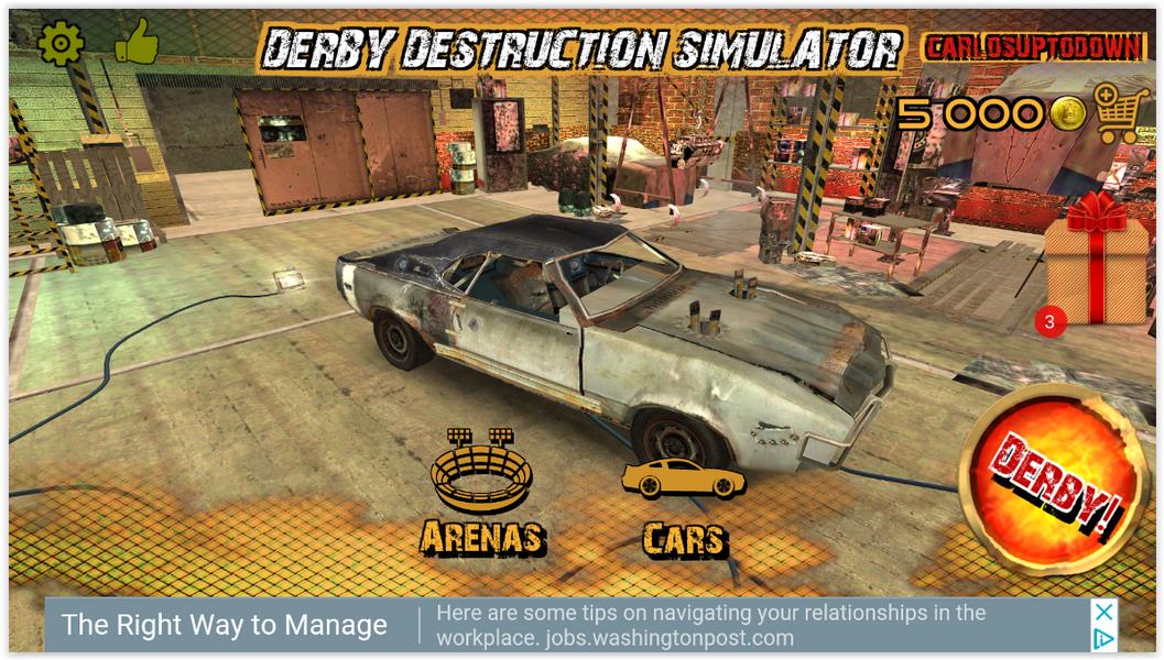 Derby Destruction Simulator স্ক্রিনশট 0