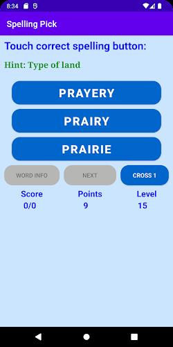 Spelling Pick Capture d'écran 0