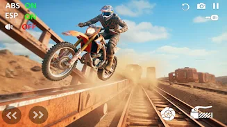 Motocross Beach Bike Games 3D Schermafbeelding 1