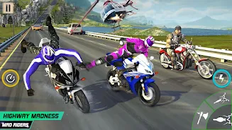 Crazy Moto: Bike Shooting Game 螢幕截圖 3