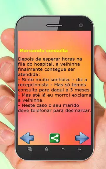 Piadas Curtas Divertidas 螢幕截圖 3