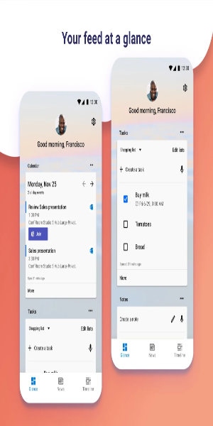 Microsoft Launcher Tangkapan skrin 2
