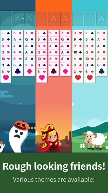 FreeCell Friends Captura de tela 2