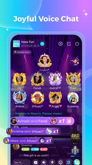 Wyak-Voice Chat&Meet Friends स्क्रीनशॉट 0